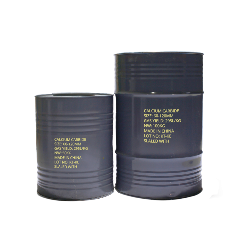 Gray calcium carbide 50*80 NI - Weight: 100 kg